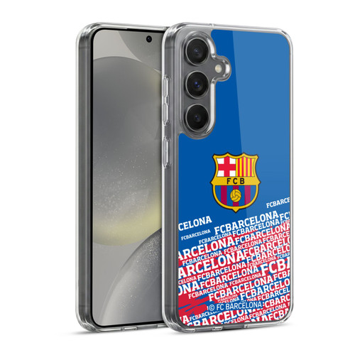 FC Barcelona Crest Impact Soft Gel Case for Samsung Galaxy S24 5G & MagSafe
