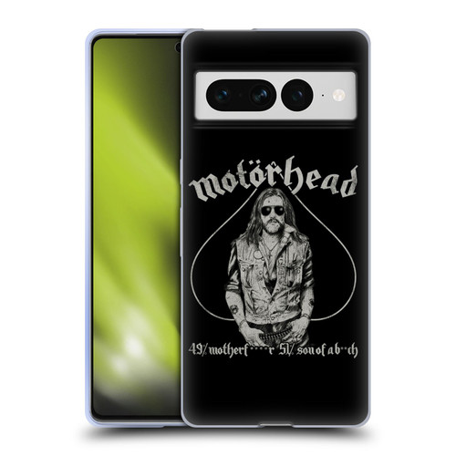 Motorhead Graphics Ace Of Spades Lemmy Soft Gel Case for Google Pixel 7 Pro