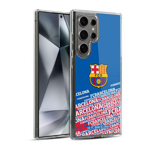 FC Barcelona Crest Impact Soft Gel Case for Samsung Galaxy S24 Ultra 5G & MagSafe