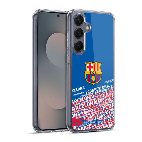 FC Barcelona Crest Impact Soft Gel Case for Samsung Galaxy S25+ & MagSafe
