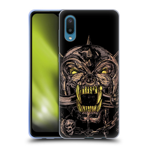 Motorhead Graphics Snaggletooth Soft Gel Case for Samsung Galaxy A02/M02 (2021)