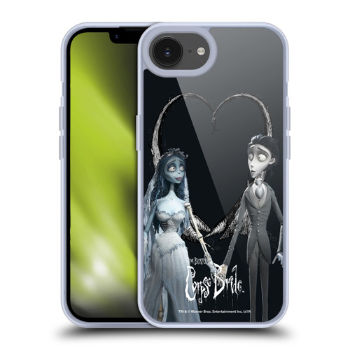 Corpse Bride Key Art Holding Hands Soft Gel Case for Apple iPhone 16e & MagSafe