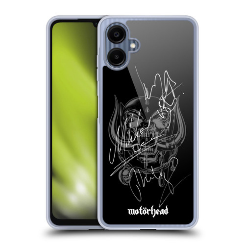 Motorhead Graphics Signatures Soft Gel Case for Samsung Galaxy A06 4G