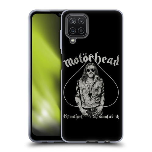 Motorhead Graphics Ace Of Spades Lemmy Soft Gel Case for Samsung Galaxy A12 (2020)