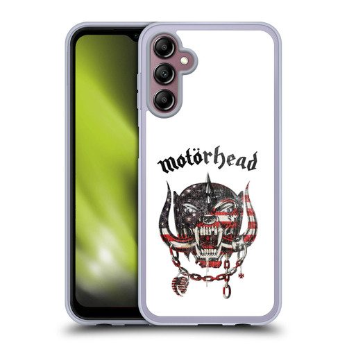Motorhead Graphics American Skull Soft Gel Case for Samsung Galaxy A14 5G