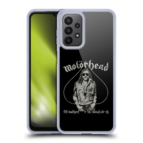 Motorhead Graphics Ace Of Spades Lemmy Soft Gel Case for Samsung Galaxy A23 / 5G (2022)