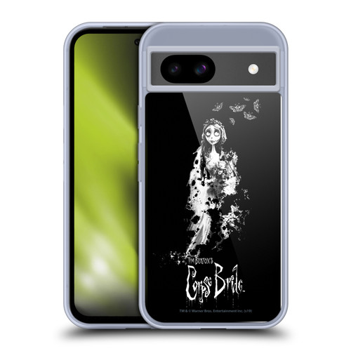 Corpse Bride Key Art Emily Splatters Soft Gel Case for Google Pixel 8a