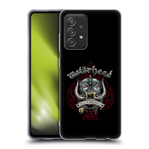 Motorhead Graphics Ace Of Spades Dog Soft Gel Case for Samsung Galaxy A52 / A52s / 5G (2021)