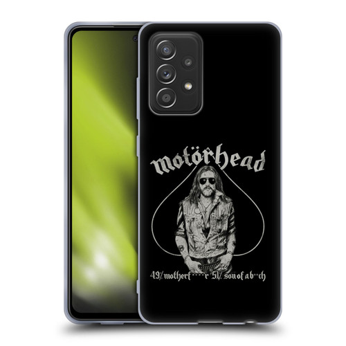 Motorhead Graphics Ace Of Spades Lemmy Soft Gel Case for Samsung Galaxy A52 / A52s / 5G (2021)