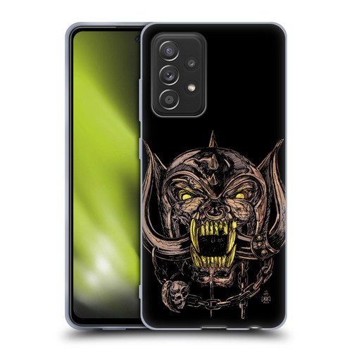 Motorhead Graphics Snaggletooth Soft Gel Case for Samsung Galaxy A52 / A52s / 5G (2021)