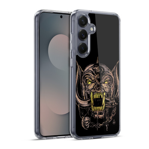 Motorhead Graphics Snaggletooth Soft Gel Case for Samsung Galaxy S25+ & MagSafe
