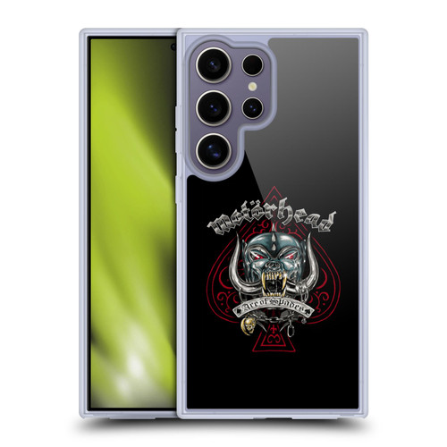 Motorhead Graphics Ace Of Spades Dog Soft Gel Case for Samsung Galaxy S25 Ultra & MagSafe