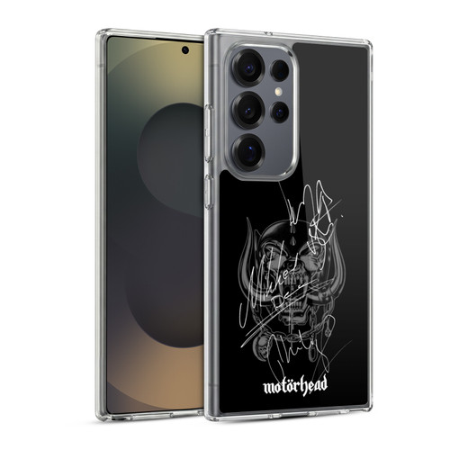 Motorhead Graphics Signatures Soft Gel Case for Samsung Galaxy S25 Ultra & MagSafe