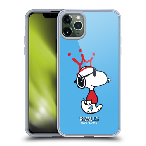 Peanuts The Many Faces Of Snoopy Joe Cool Soft Gel Case for Apple iPhone 11 Pro Max & MagSafe