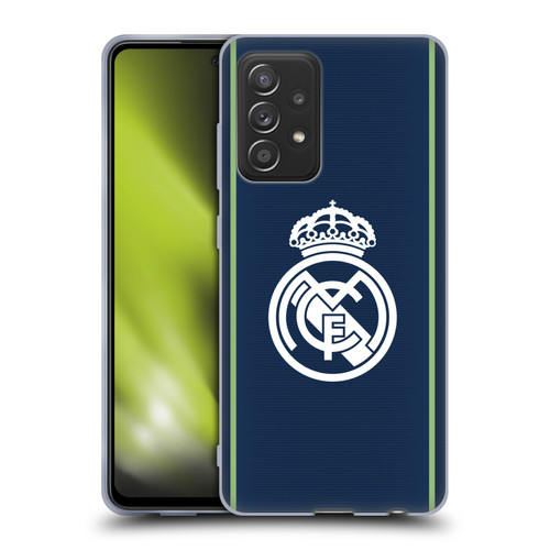 Real Madrid CF Badge Dark Blue Soft Gel Case for Samsung Galaxy A52 / A52s / 5G (2021)