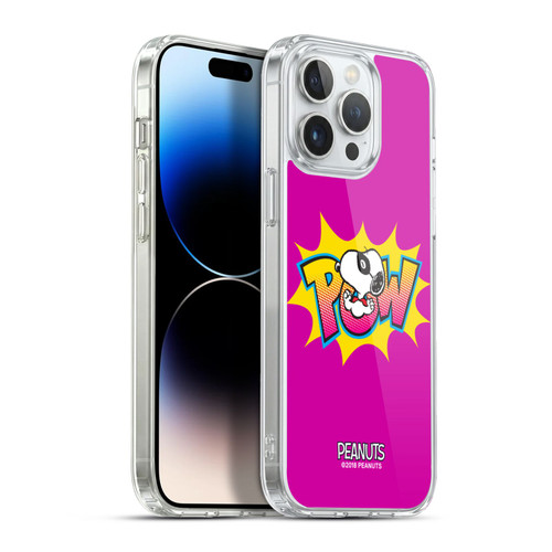 Peanuts The Many Faces Of Snoopy Superhero Soft Gel Case for Apple iPhone 13 Pro Max & MagSafe