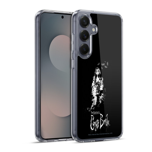 Corpse Bride Key Art Emily Splatters Soft Gel Case for Samsung Galaxy S25+ & MagSafe