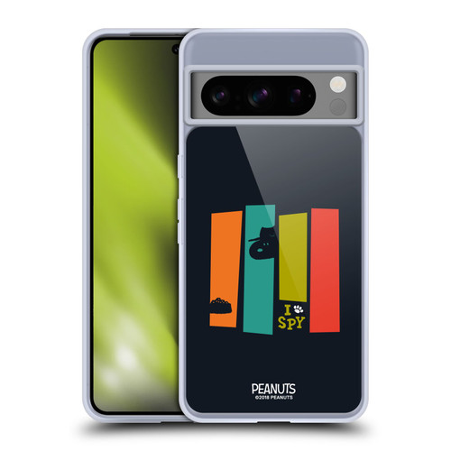 Peanuts The Many Faces Of Snoopy Secret Agent Soft Gel Case for Google Pixel 8 Pro