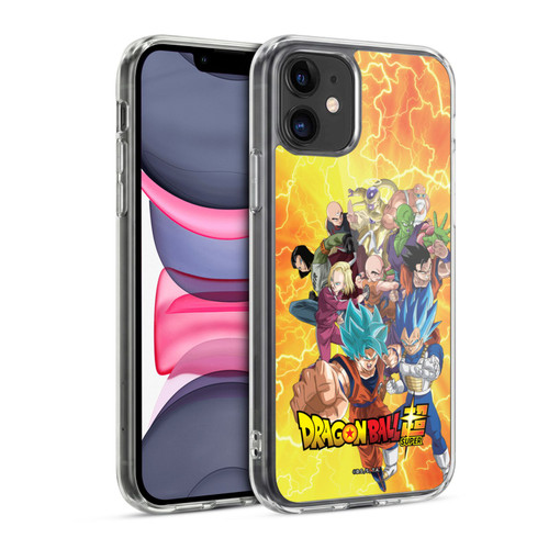 Dragon Ball Super Universe Survival Arc Universe 7 Group Soft Gel Case for Apple iPhone 11