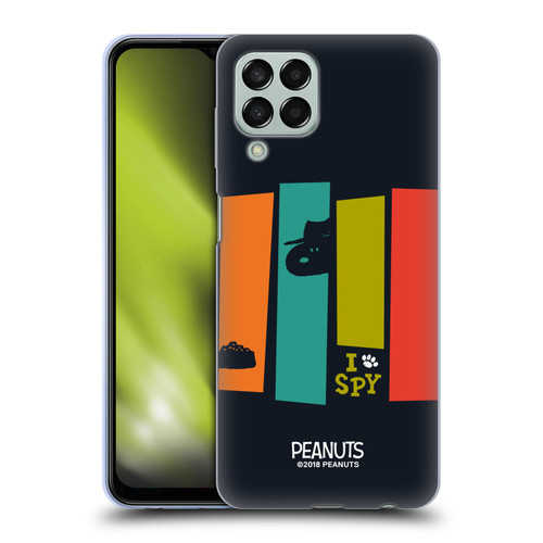 Peanuts The Many Faces Of Snoopy Secret Agent Soft Gel Case for Samsung Galaxy M33 (2022)