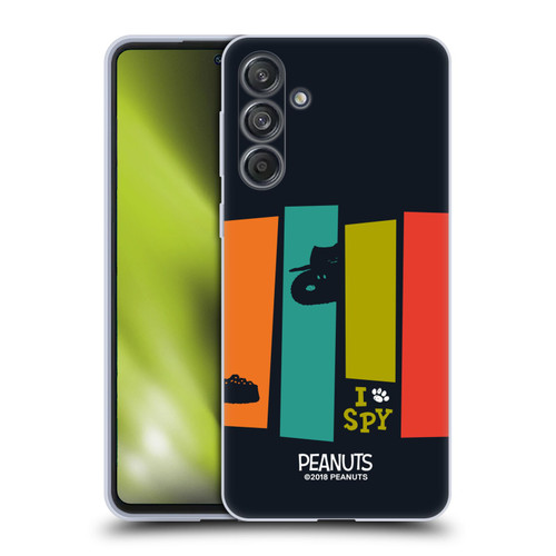 Peanuts The Many Faces Of Snoopy Secret Agent Soft Gel Case for Samsung Galaxy M55 5G
