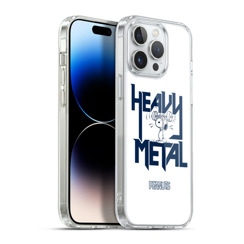 Peanuts Rock Tees Snoopy Heavy Metal Soft Gel Case for Apple iPhone 13 Pro Max & MagSafe