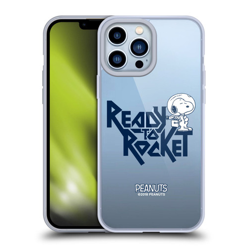 Peanuts Rock Tees Snoopy Ready To Rocket Soft Gel Case for Apple iPhone 13 Pro Max & MagSafe