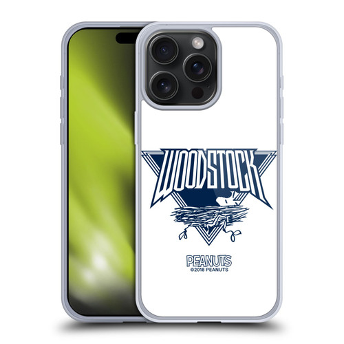 Peanuts Rock Tees Woodstock Insignia Soft Gel Case for Apple iPhone 15 Pro Max & MagSafe