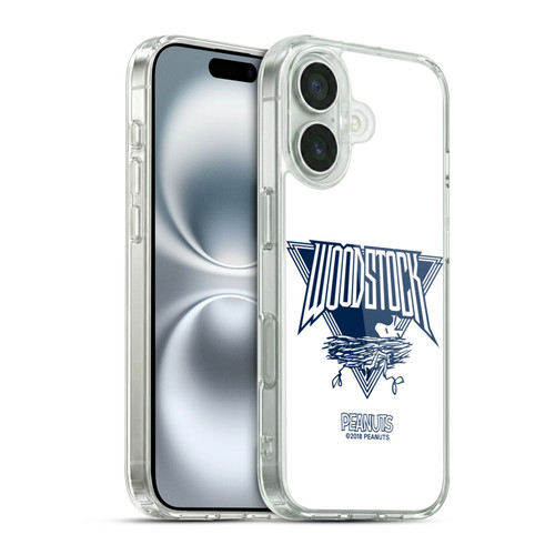 Peanuts Rock Tees Woodstock Insignia Soft Gel Case for Apple iPhone 16 & MagSafe