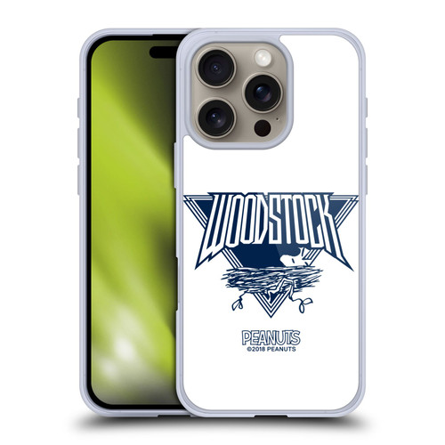 Peanuts Rock Tees Woodstock Insignia Soft Gel Case for Apple iPhone 16 Pro & MagSafe