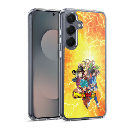 Dragon Ball Super Universe Survival Arc Universe 7 Group Soft Gel Case for Samsung Galaxy S25 & MagSafe