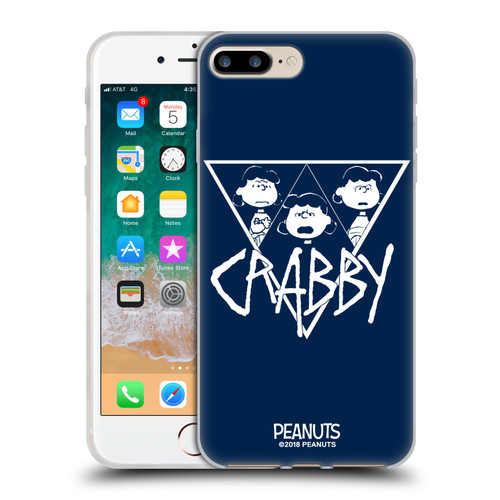 Peanuts Rock Tees Lucy Van Pelt Crabby Soft Gel Case for Apple iPhone 7 Plus / iPhone 8 Plus & MagSafe