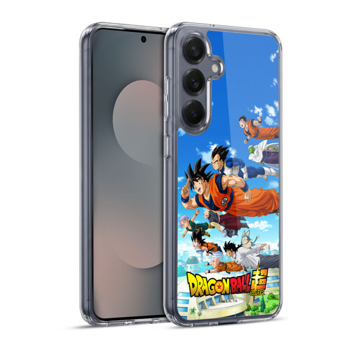 Dragon Ball Super Universe Survival Arc Group Soft Gel Case for Samsung Galaxy S25+ & MagSafe
