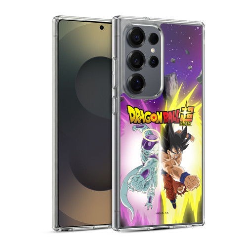 Dragon Ball Super Universe Survival Arc Frieza And Goku Soft Gel Case for Samsung Galaxy S25 Ultra & MagSafe