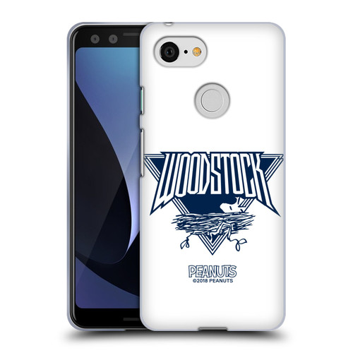 Peanuts Rock Tees Woodstock Insignia Soft Gel Case for Google Pixel 3