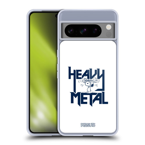 Peanuts Rock Tees Snoopy Heavy Metal Soft Gel Case for Google Pixel 8 Pro