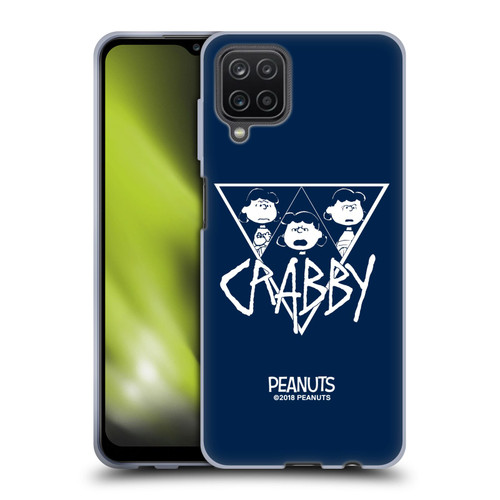 Peanuts Rock Tees Lucy Van Pelt Crabby Soft Gel Case for Samsung Galaxy A12 (2020)