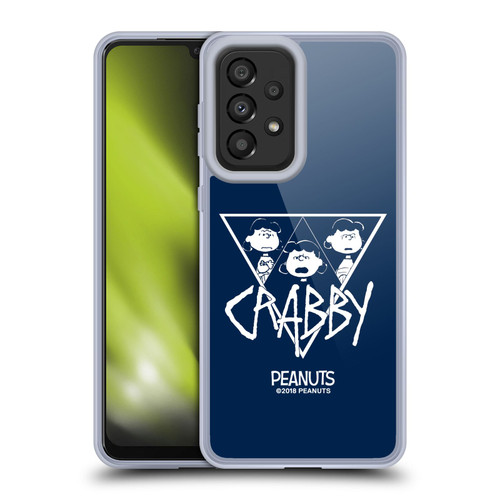 Peanuts Rock Tees Lucy Van Pelt Crabby Soft Gel Case for Samsung Galaxy A33 5G (2022)