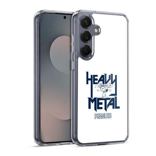 Peanuts Rock Tees Snoopy Heavy Metal Soft Gel Case for Samsung Galaxy S25 & MagSafe
