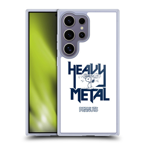 Peanuts Rock Tees Snoopy Heavy Metal Soft Gel Case for Samsung Galaxy S25 Ultra & MagSafe