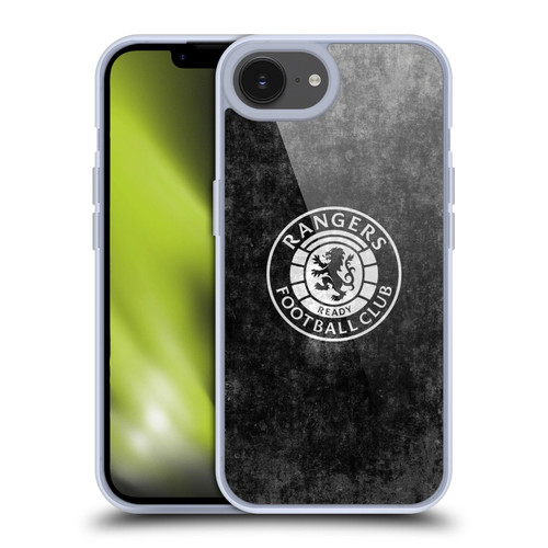 Rangers FC Crest Distressed Soft Gel Case for Apple iPhone 16e & MagSafe