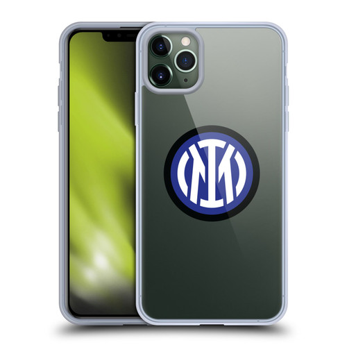 Fc Internazionale Milano Badge Logo Soft Gel Case for Apple iPhone 11 Pro Max & MagSafe