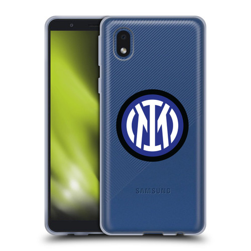 Fc Internazionale Milano Badge Logo Soft Gel Case for Samsung Galaxy A01 Core (2020)