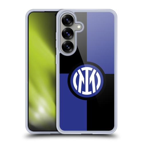 Fc Internazionale Milano Badge Flag Soft Gel Case for Samsung Galaxy S25+