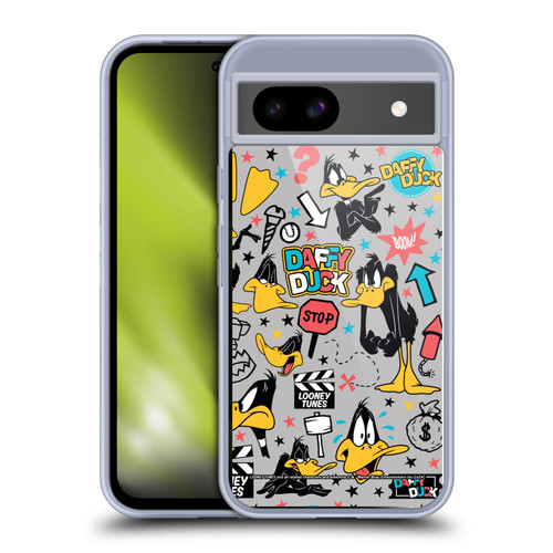 Looney Tunes Graphics and Characters Daffy Duck Soft Gel Case for Google Pixel 8a
