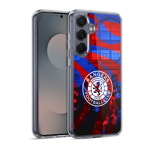 Rangers FC Crest Logo Stadium Soft Gel Case for Samsung Galaxy S25 & MagSafe