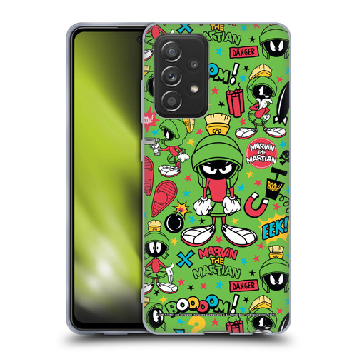 Looney Tunes Graphics and Characters Marvin The Martian Soft Gel Case for Samsung Galaxy A52 / A52s / 5G (2021)