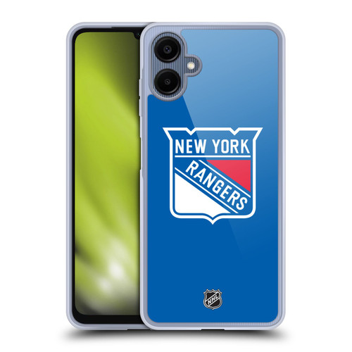 NHL New York Rangers Plain Soft Gel Case for Samsung Galaxy A06 4G