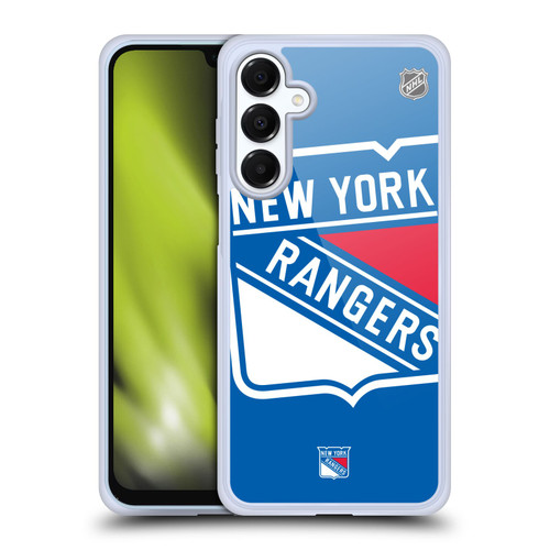 NHL New York Rangers Oversized Soft Gel Case for Samsung Galaxy A16 5G & MagSafe