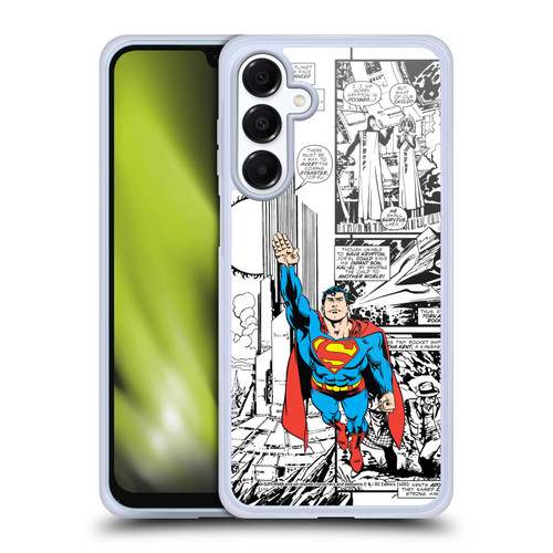 Superman DC Comics Comicbook Art Flight Soft Gel Case for Samsung Galaxy A16 5G & MagSafe